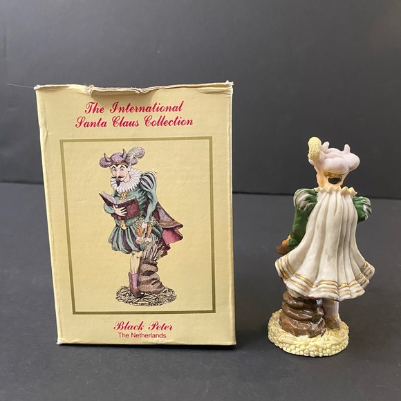 The International Santa Claus Collection - 1995 Black Peter The Netherland - NIB - Picture 4 of 12